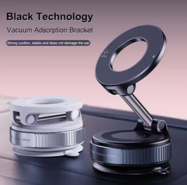 Vacuum Magnetic Car Phone Holder